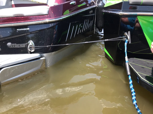 Black Set of Boat to Boat Bungees