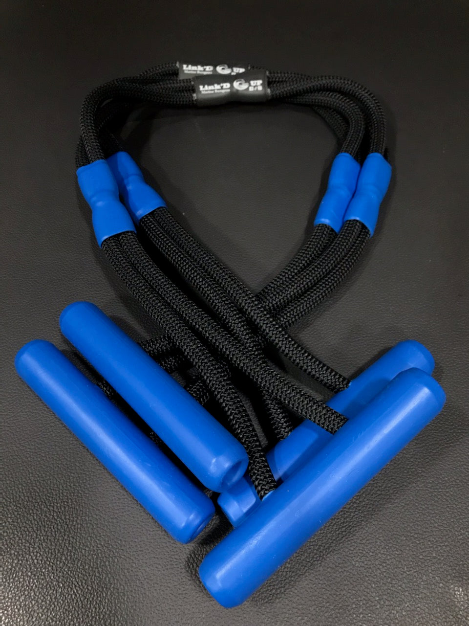 Blue Set of Boat to Boat Bungees